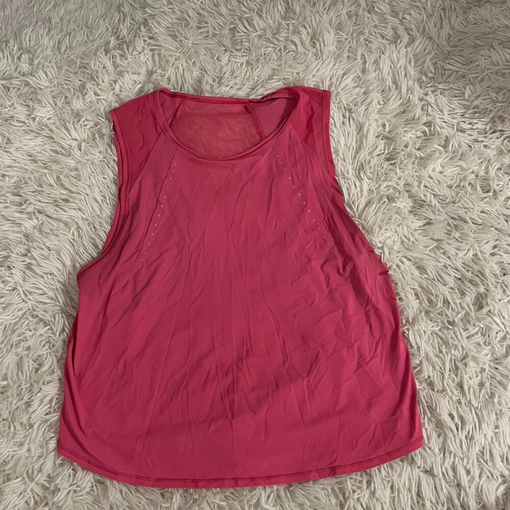 Lululemon Sculpt Cropped Tank Top